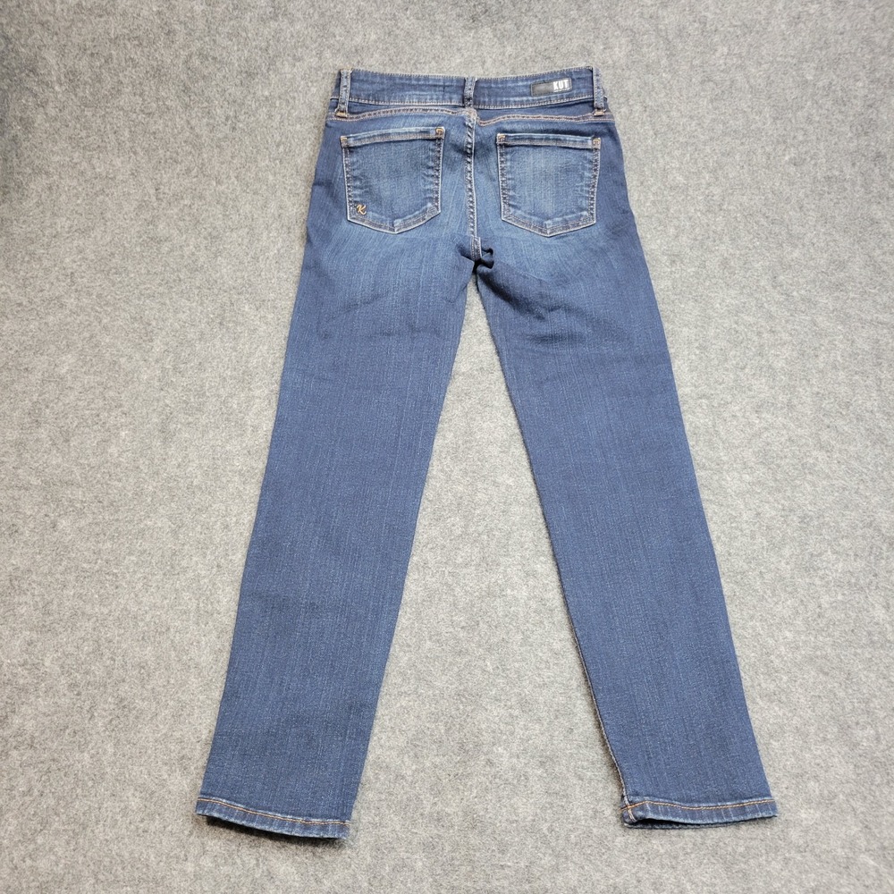 Kut From The Kloth Jeans Womens Pettie 0 Blue Denim Stretch Y2K Diana Skinny Leg - Picture 3 of 11